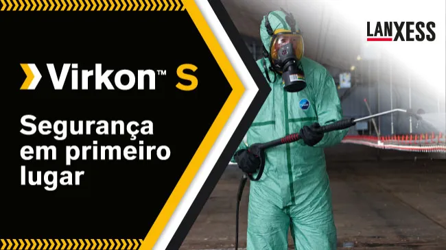 Benefícios do VirkonTM S: Segurança de Operação Superior