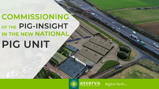 Commissioning of the Pig-Insight in the new National Pig Unit (Leeds - UK)