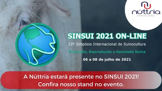 A Nuttria estará presente no SINSUI 2021!