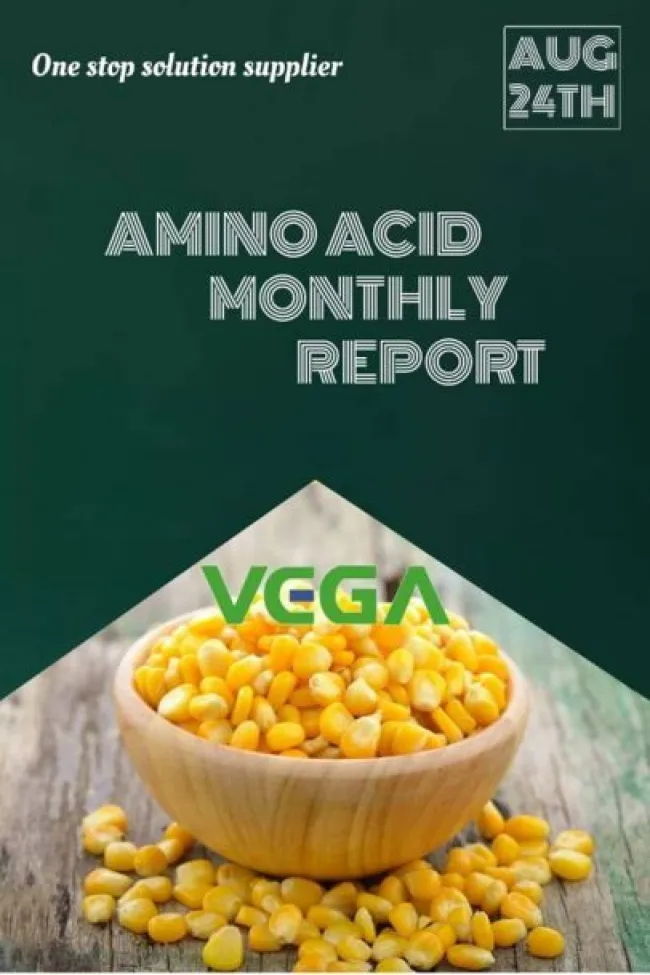 VEGA REPORT- AMINO ACID MONTH REPORT OF JULY,2021, dated 2021-08-24
