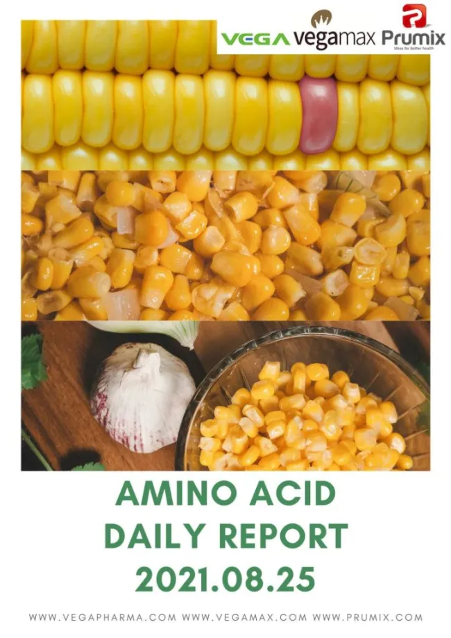 Vega Amino Acid Daily Reported by Vega Group