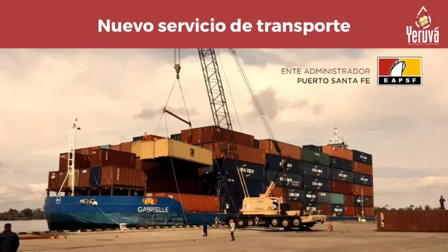 Yeruvá comenzará a hacer uso del puerto de Santa Fé