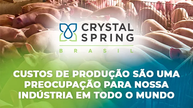 Custos de produção são uma preocupação para nossa indústria em todo o mundo