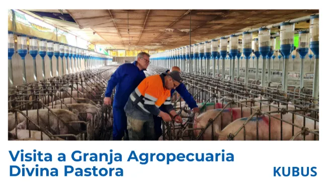 KUBUS visita la granja Agropecuaria Divina Pastora en Madrid, España.