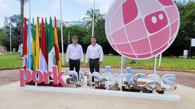 Semen Cardona, presente en el congreso Porkamericas de Colombia