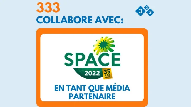 333 sera présent en tant que média partenaire lors de la 35ème édi...