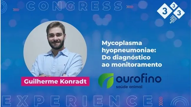 Guilherme Konradt fala sobre a dinâmica de infecção do Mycoplasma hyopneumoniae no 333 Experience