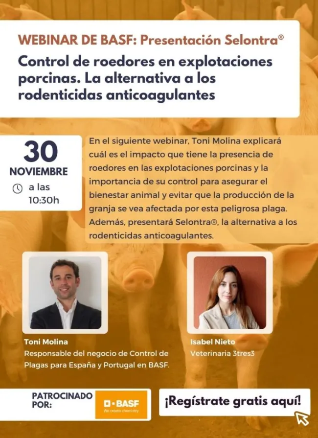 ¡Te esperamos en el Webinar sobre El control de roedores en explotaci...