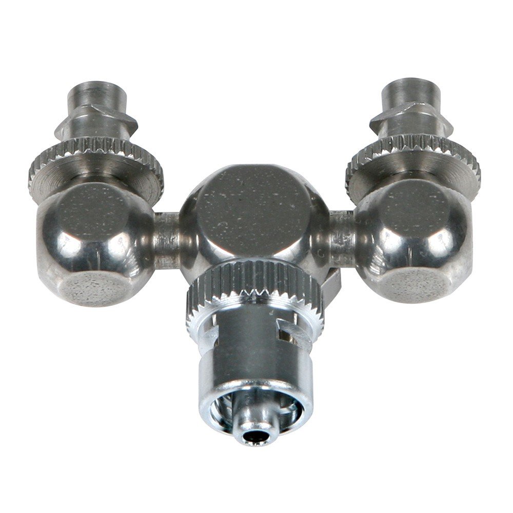 Adaptador para jeringa Socorex doble para uso de 1 aguja Adaptador para jeringa Socorex doble para uso de 1 aguja