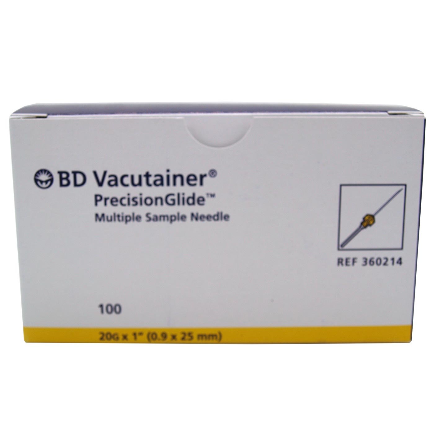Agujas Vacutainer 100 uds. 25x0.9mm (3) Agujas Vacutainer 100 uds. 25x0.9mm (3)