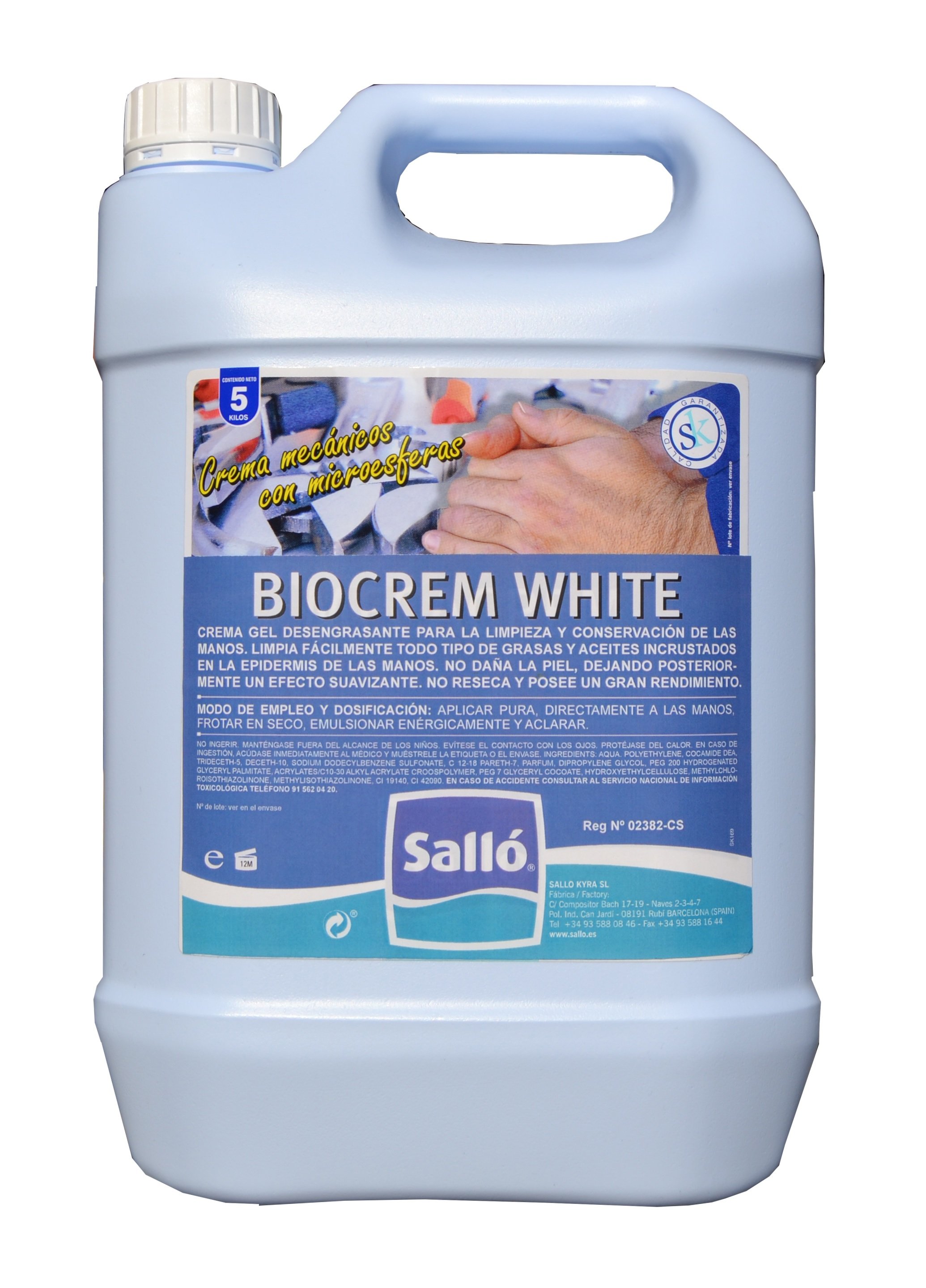 Biocrem White 5kgs Biocrem White 5kgs