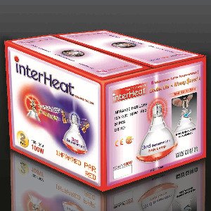 Bombilla Interheat 100W Roja PAR, 2 uds (2) Bombilla Interheat 100W Roja PAR, 2 uds (2)