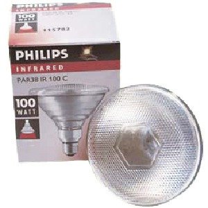 Bombilla Philips infrarroja PAR, 100 watt 1 und. (4) Bombilla Philips infrarroja PAR, 100 watt 1 und. (4)