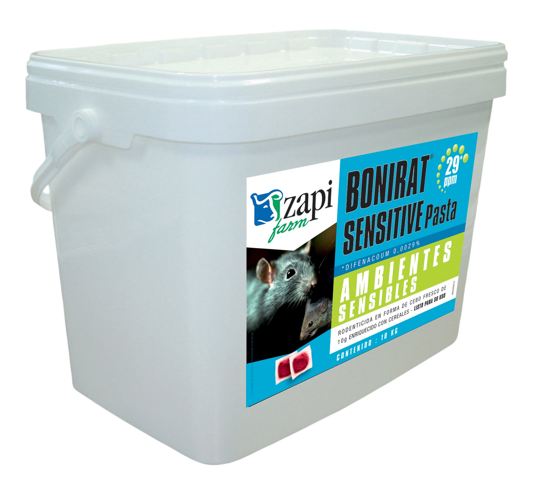 Bonirat pasta Difenacoum 3 kg 29 ppm Bonirat pasta Difenacoum 3 kg 29 ppm