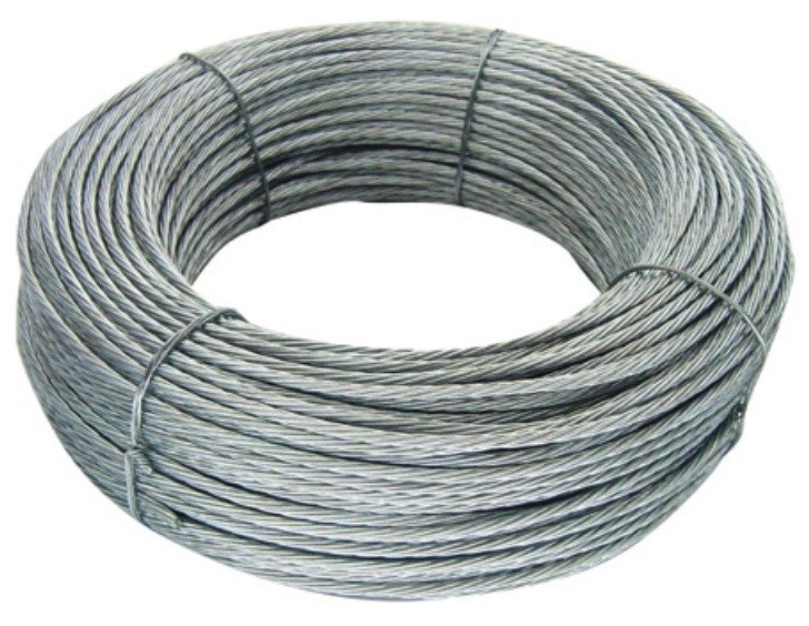 Cable Galvanizado rollo 100m 6x7x1-Ø 4mm Cable Galvanizado rollo 100m 6x7x1-Ø 4mm