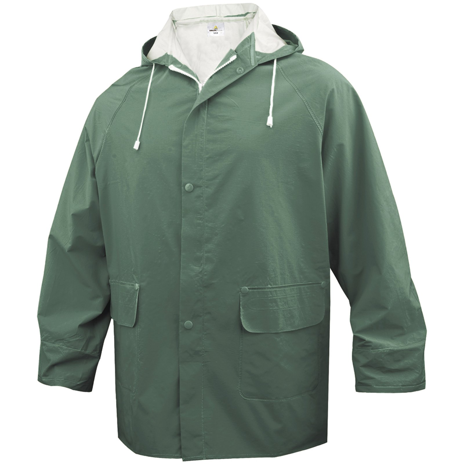 Conjunto de lluvia chaqueta y pantalón de poliéster impregnado PVC (2) Conjunto de lluvia chaqueta y pantalón de poliéster impregnado PVC (2)