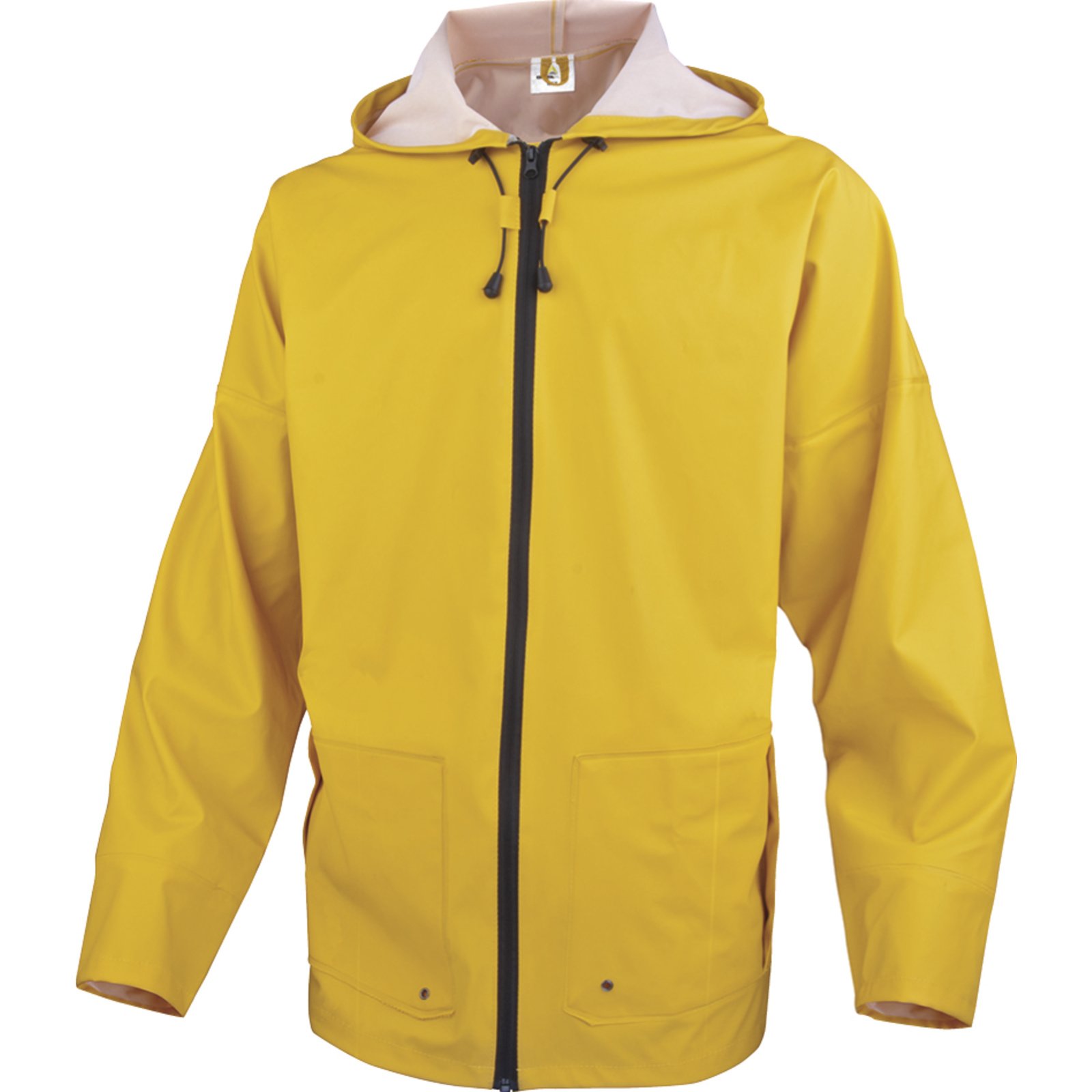 Conjunto de lluvia chaqueta y pantalón Soporte poliéster con semi impregnación de poliuretano (2) Conjunto de lluvia chaqueta y pantalón Soporte poliéster con semi impregnación de poliuretano (2)