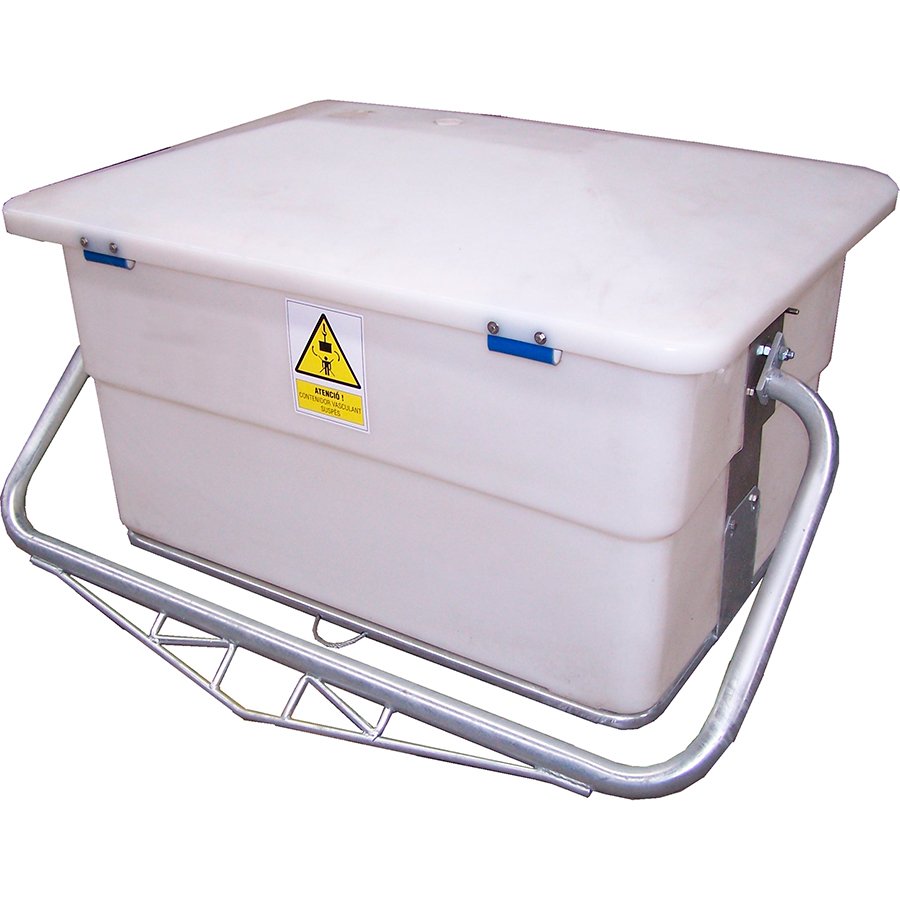 Contenedor cadáveres 440 L - cabrestante Contenedor cadáveres 440 L - cabrestante