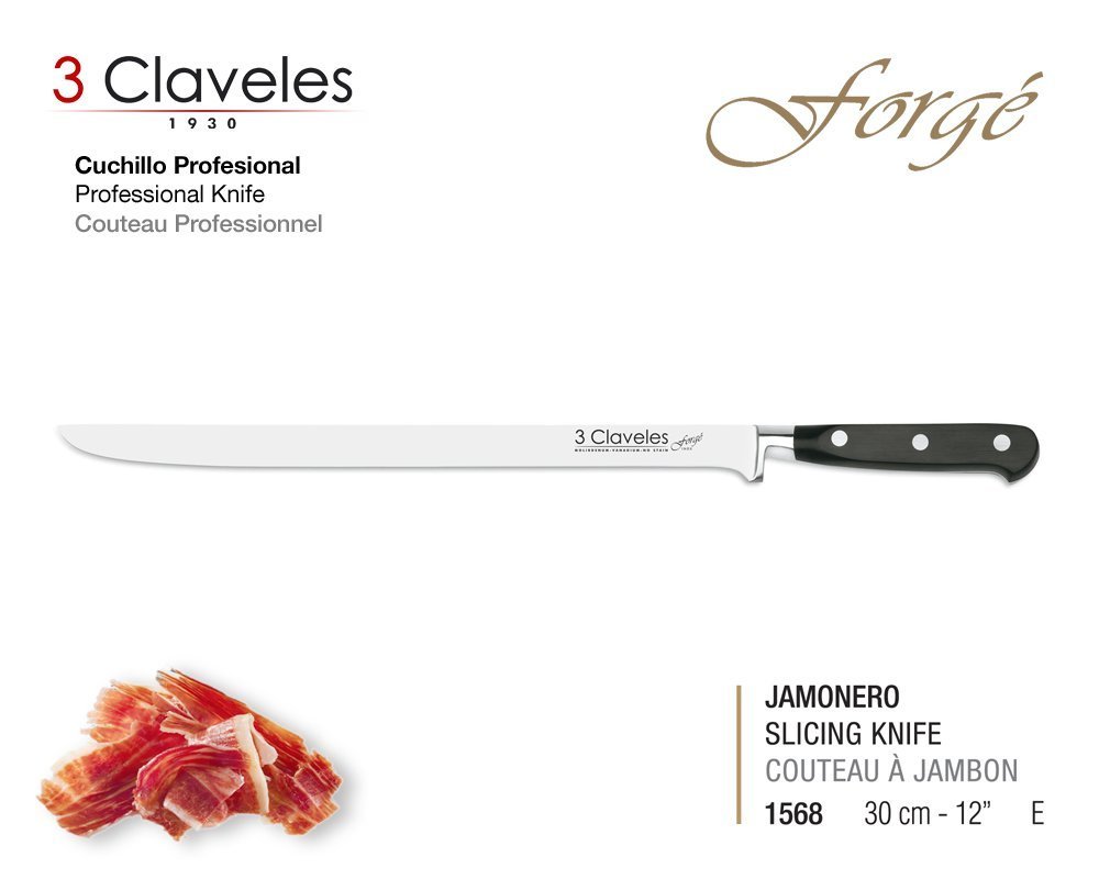 Cuchillo jamonero 30cms (2) Cuchillo jamonero 30cms (2)