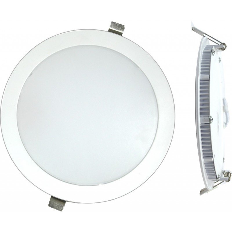 Downlight LED plano 18W 4000K Blanco Empotrar Downlight LED plano 18W 4000K Blanco Empotrar