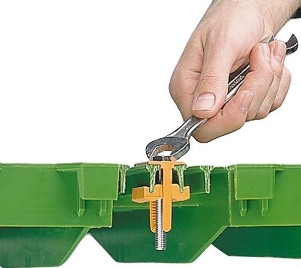 Fijaciones para slat Ergofix cemento 10 unidades (3) Fijaciones para slat Ergofix cemento 10 unidades (3)