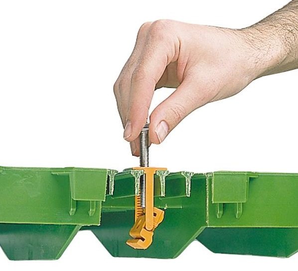 Fijaciones para slat Ergofix cemento 10 unidades (4) Fijaciones para slat Ergofix cemento 10 unidades (4)
