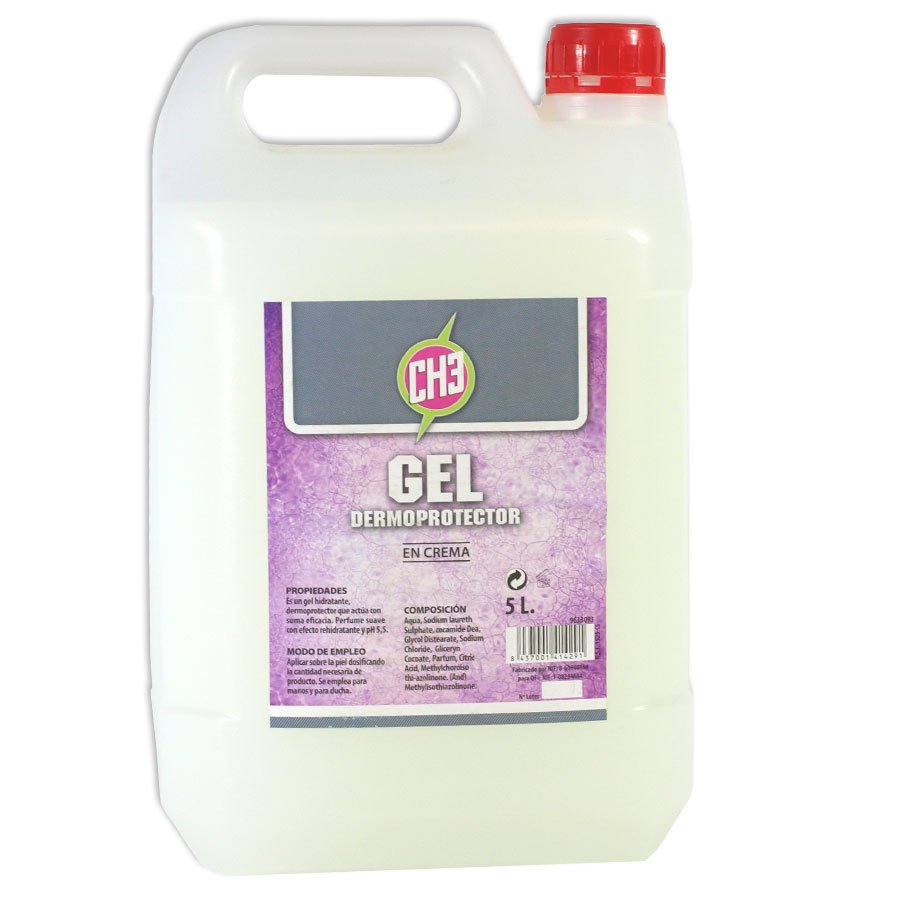 Gel dermoprotector en crema, 5 litros Gel dermoprotector en crema, 5 litros