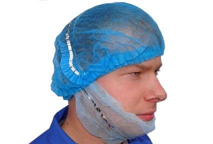 Gorros metal-detectables 100 uds. Gorros metal-detectables 100 uds.