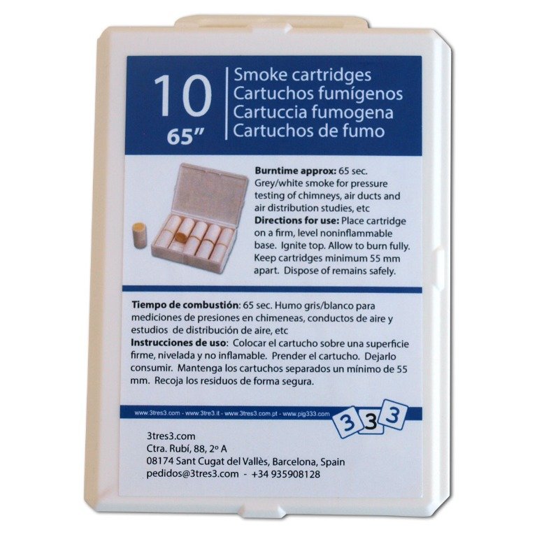 Humo: Cartucho fumígeno (10 uds.) 65 seg. (2) Humo: Cartucho fumígeno (10 uds.) 65 seg. (2)