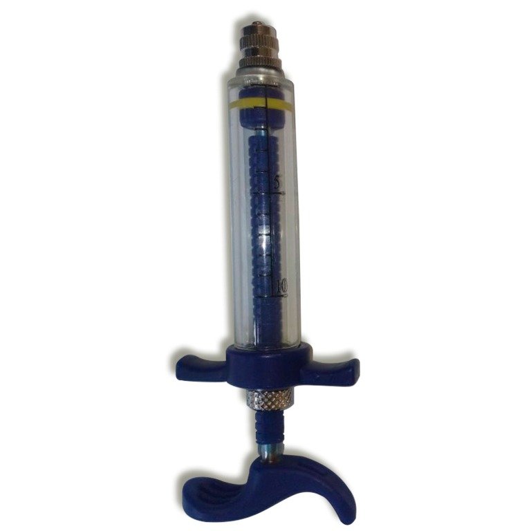 Jeringa Luer-Lock 10 ml con regulador (2) Jeringa Luer-Lock 10 ml con regulador (2)