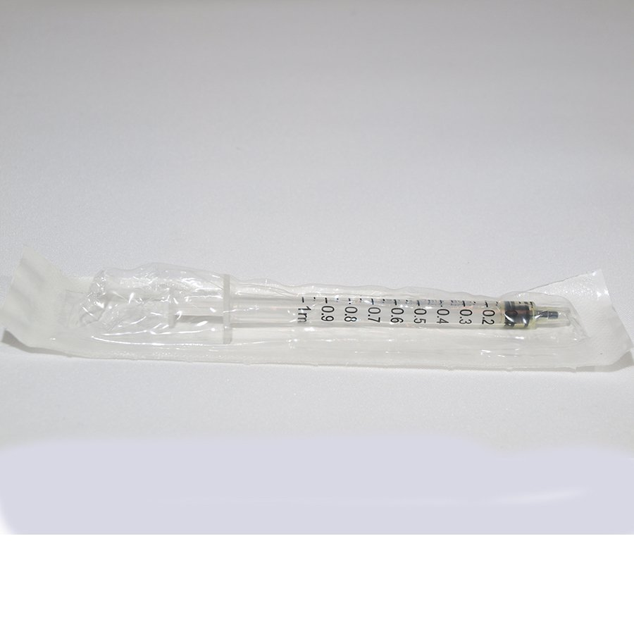 Jeringa plástico desech., 1 ml (100 uds.) Jeringa plástico desech., 1 ml (100 uds.)