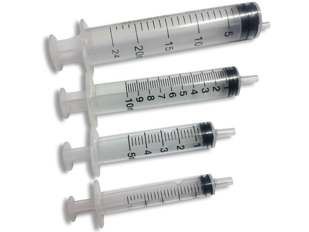 Jeringa plástico desech., 2,5 ml (100 uds.) (3) Jeringa plástico desech., 2,5 ml (100 uds.) (3)