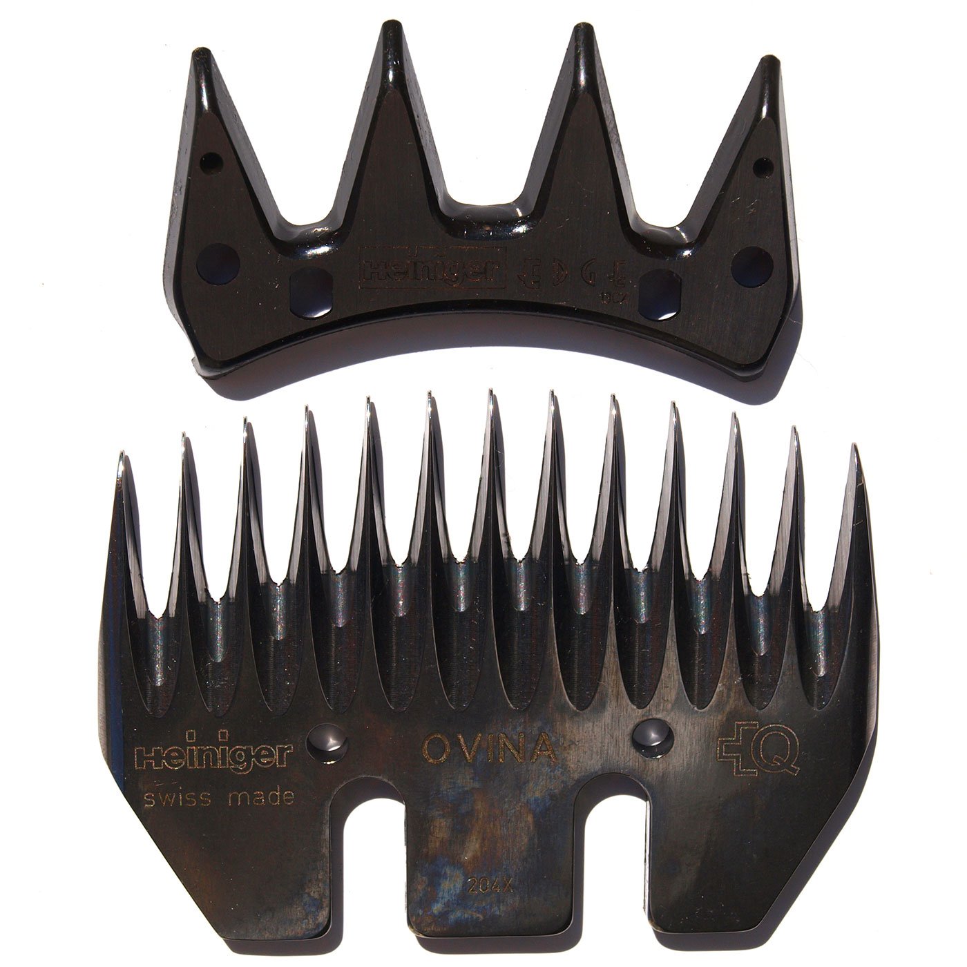 Juego cuchillas Heiniger, Peine Ovino + Cuchilla Edge (4) Juego cuchillas Heiniger, Peine Ovino + Cuchilla Edge (4)