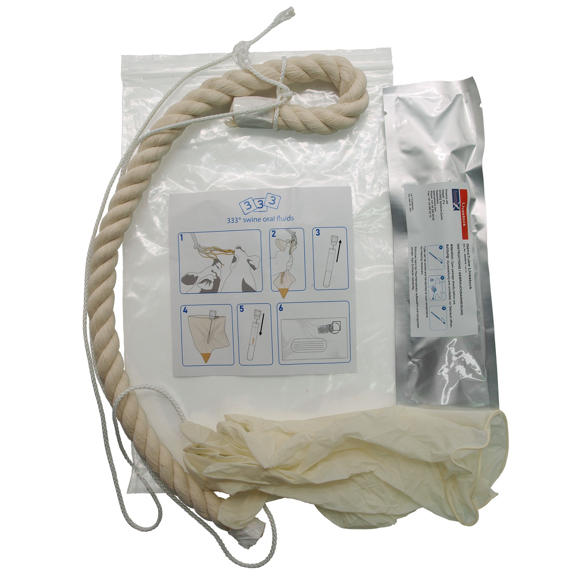 Kit para toma de muestras de fluidos orales Kit para toma de muestras de fluidos orales