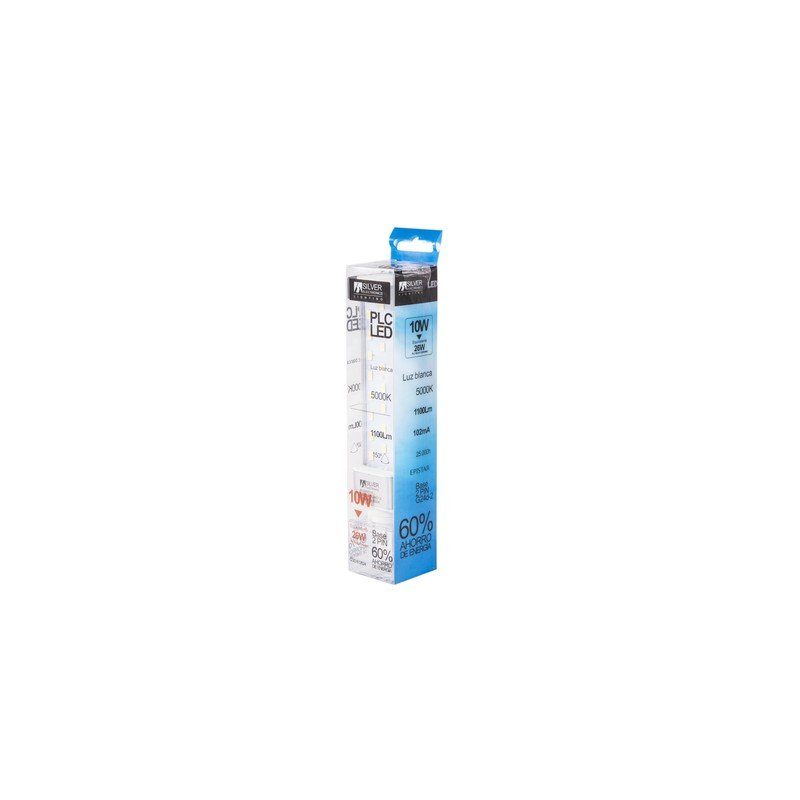 LED PLC 10W 5000K 1100lm G24D rotacional 180º (3) LED PLC 10W 5000K 1100lm G24D rotacional 180º (3)