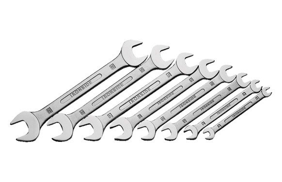 Llaves fijas 8 piezas Ironside 6x7--20x22 Llaves fijas 8 piezas Ironside 6x7--20x22