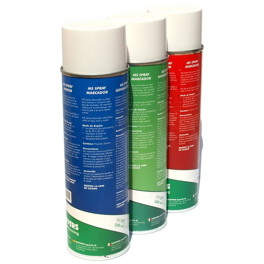 Marcador spray, 500 ml, varios colores Marcador spray, 500 ml, varios colores