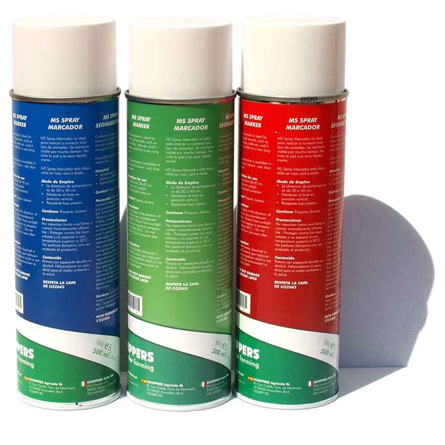 Marcador spray, 500 ml, varios colores (2) Marcador spray, 500 ml, varios colores (2)