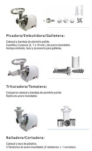 Picadora multiusos Sigma (2) Picadora multiusos Sigma (2)
