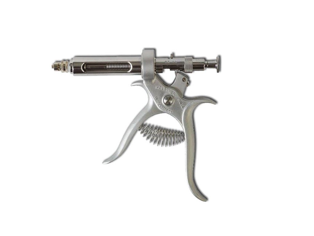 Pistola Hauptner jeringa hipodérmica 10 ml, luer-lock (2) Pistola Hauptner jeringa hipodérmica 10 ml, luer-lock (2)