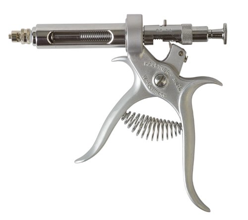 Pistola Hauptner jeringa hipodérmica 10 ml, luer-lock Pistola Hauptner jeringa hipodérmica 10 ml, luer-lock