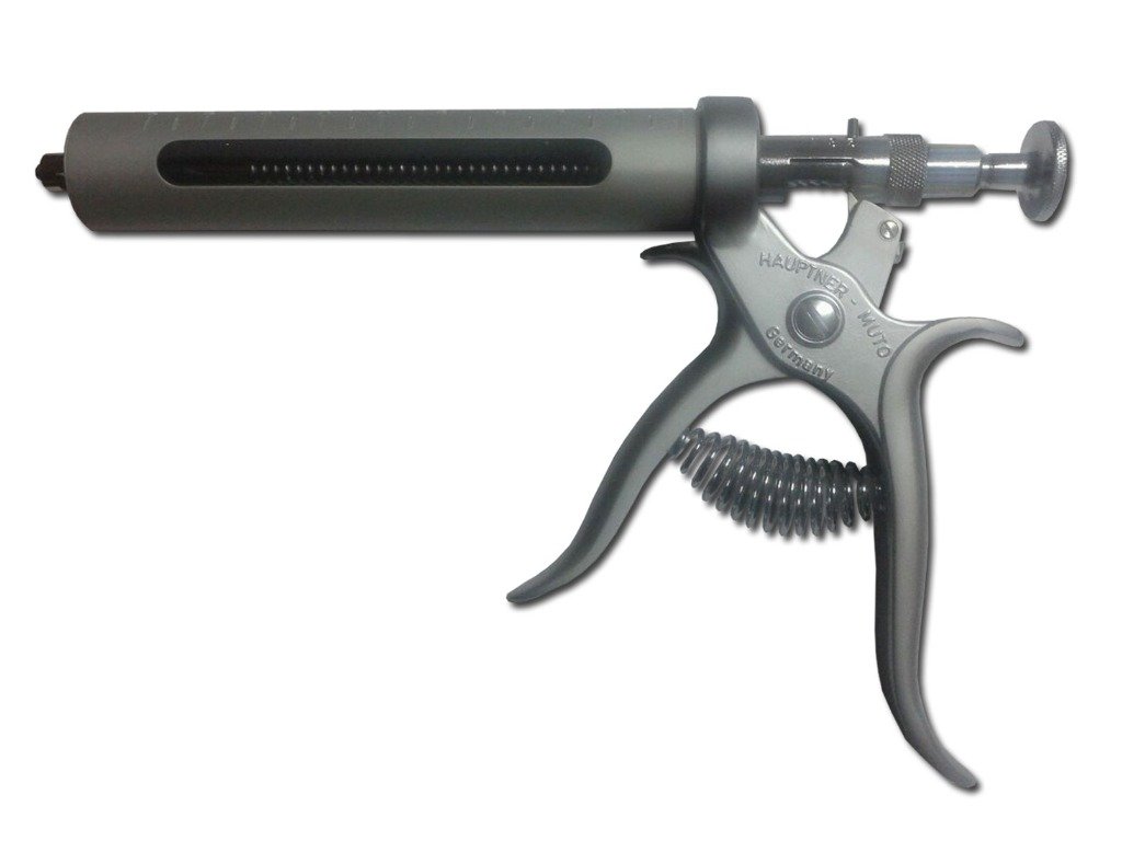 Pistola Hauptner jeringa hipodérmica, 50 ml, luer lock Pistola Hauptner jeringa hipodérmica, 50 ml, luer lock