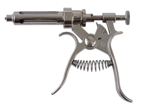 Pistola Roux jeringa hipodérmica 10 ml, luer-lock Pistola Roux jeringa hipodérmica 10 ml, luer-lock