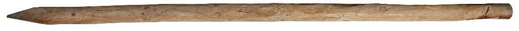 Poste de madera de 150 cm, Ø 6-8 cm Poste de madera de 150 cm, Ø 6-8 cm