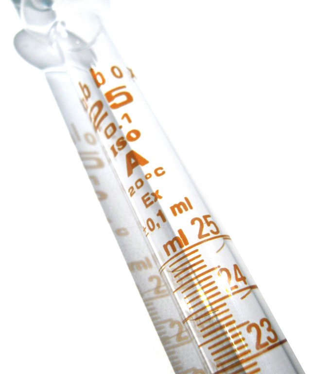 Probeta graduada 25 ml. Probeta graduada 25 ml.