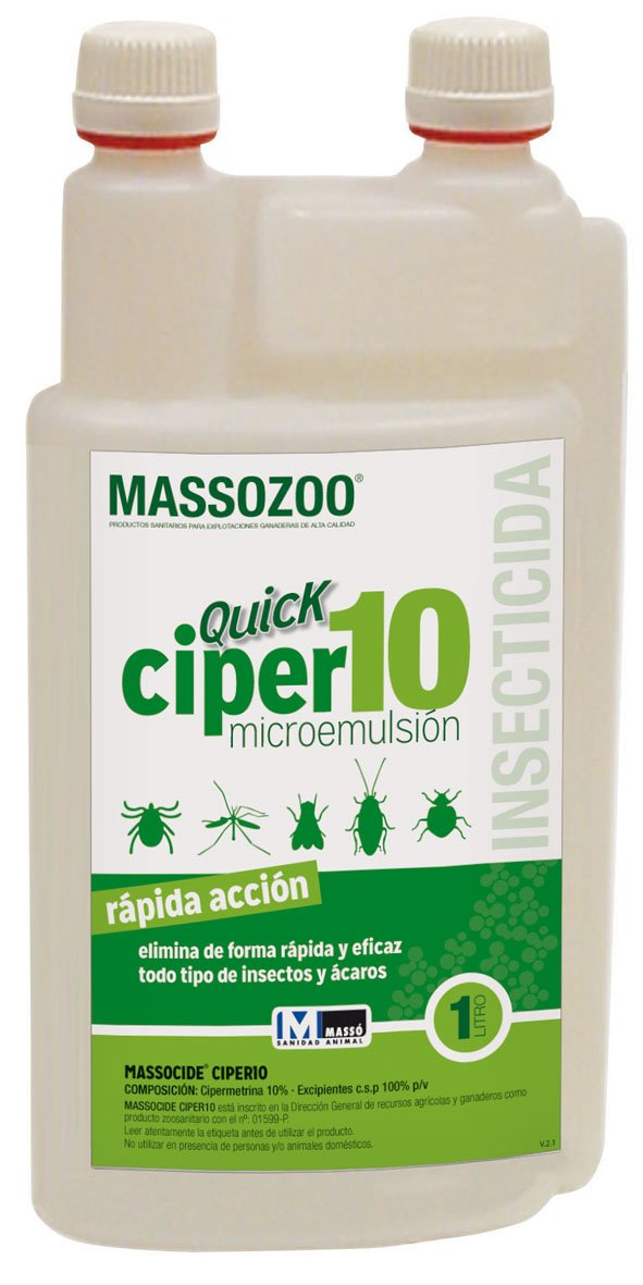 Quick Ciper 10 mosquitos y mosca negra 1L Quick Ciper 10 mosquitos y mosca negra 1L