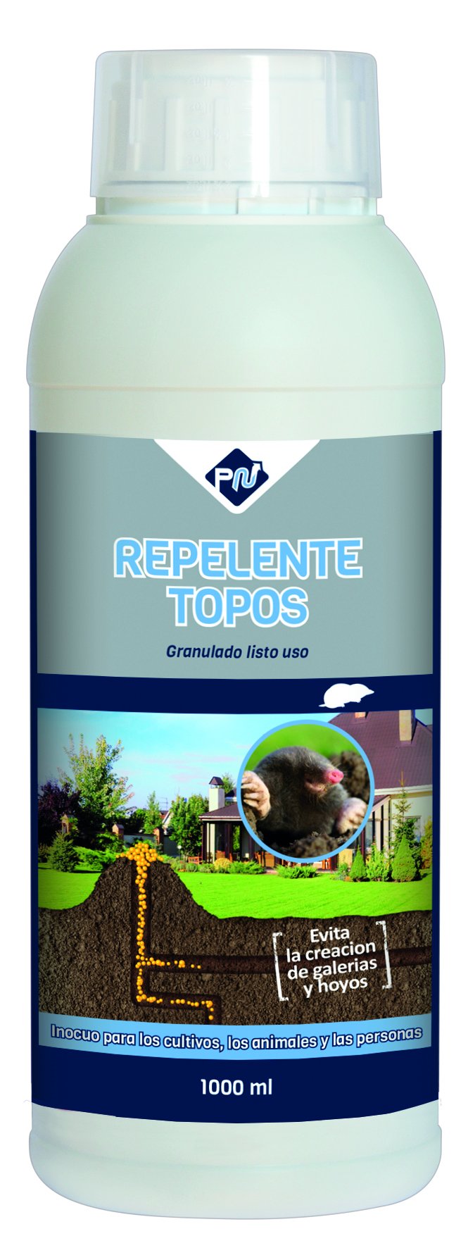Repelente de topos granulado Repelente de topos granulado