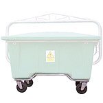 Ruedas giratorias 200 goma para contenedores 950L y 1500L Ruedas giratorias 200 goma para contenedores 950L y 1500L
