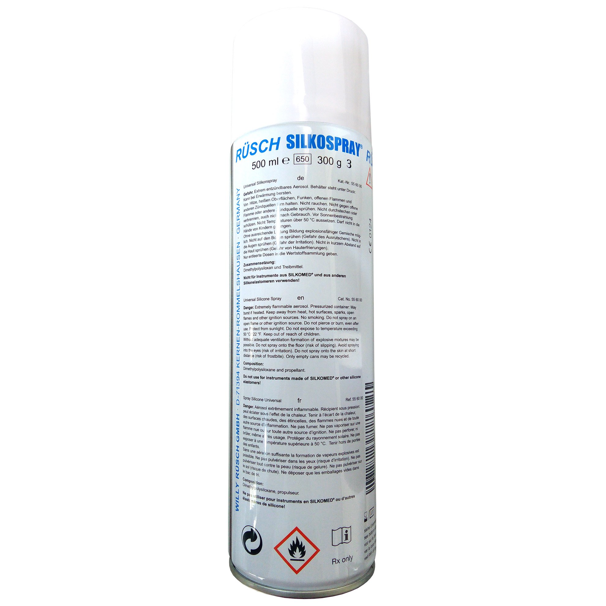 Spray de silicona, 500 ml (2) Spray de silicona, 500 ml (2)