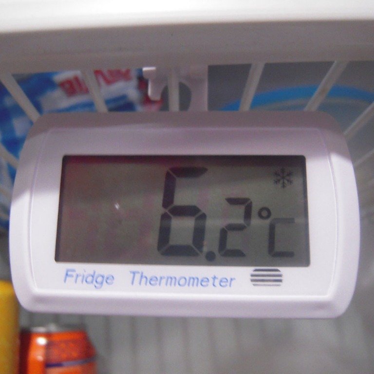 Termómetro frigorífico blanco Termómetro frigorífico blanco